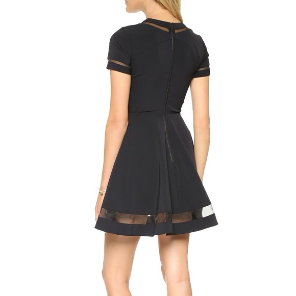 Alice + Olivia Frances Mini Flared Dress - Picture 2 of 12